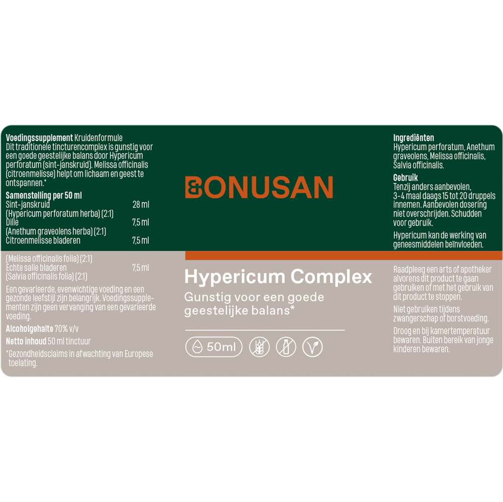 Hypericum complex tinctuur