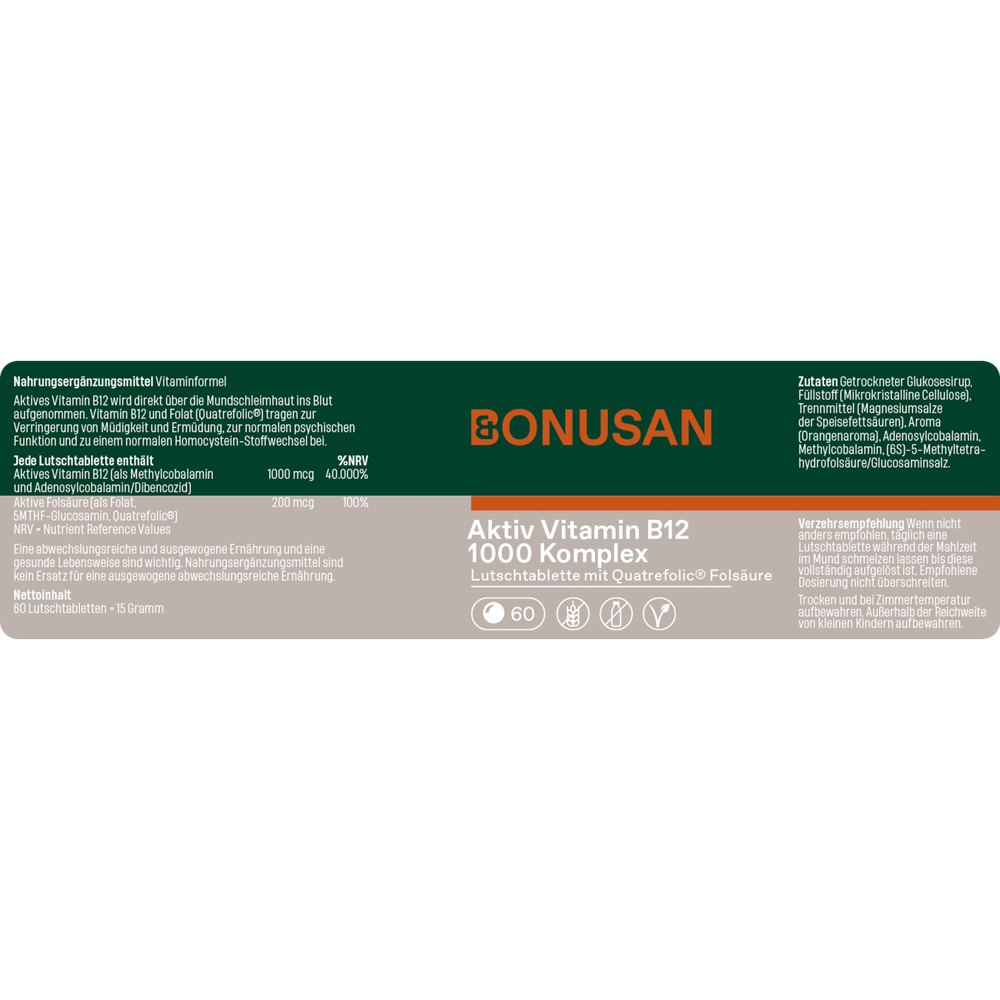Aktiv Vitamin B12 1000 Komplex