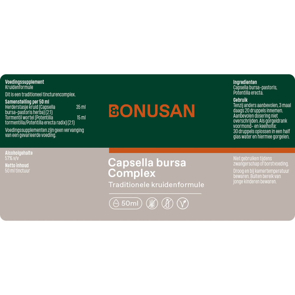 Capsella bursa complex tinctuur