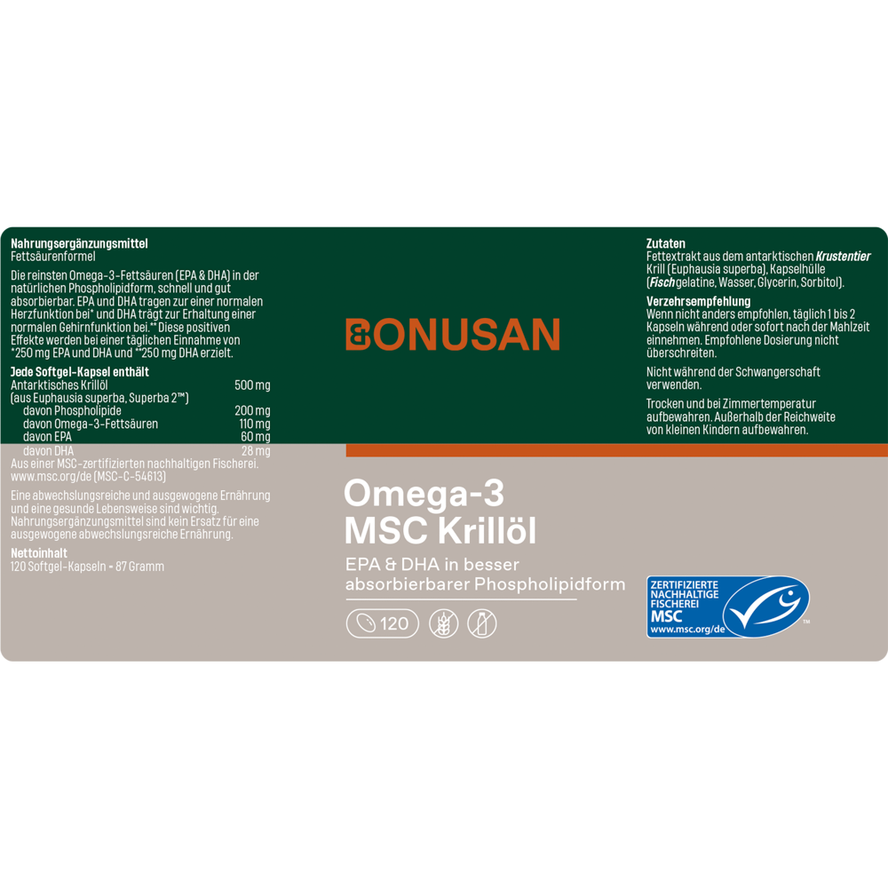 Omega-3-MSC Krillöl