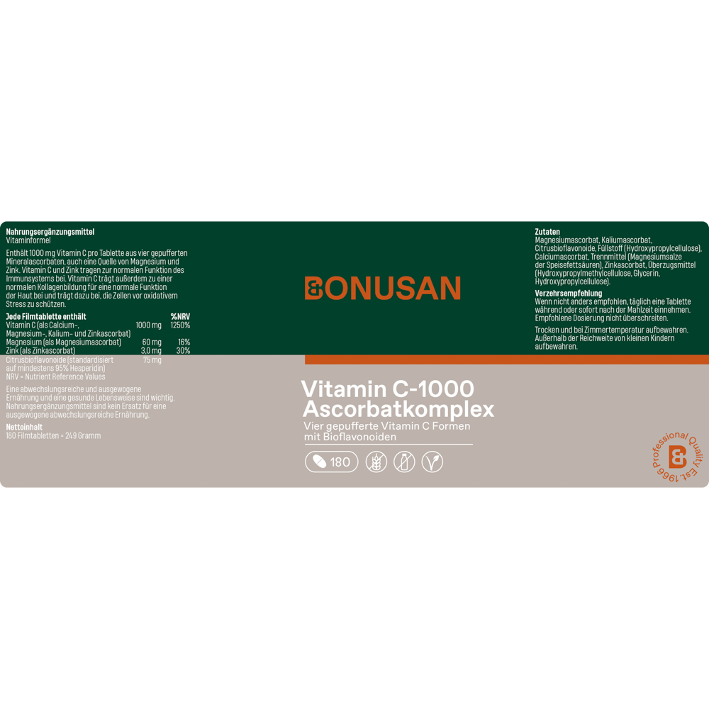 Vitamin C 1000 Ascorbatkomplex