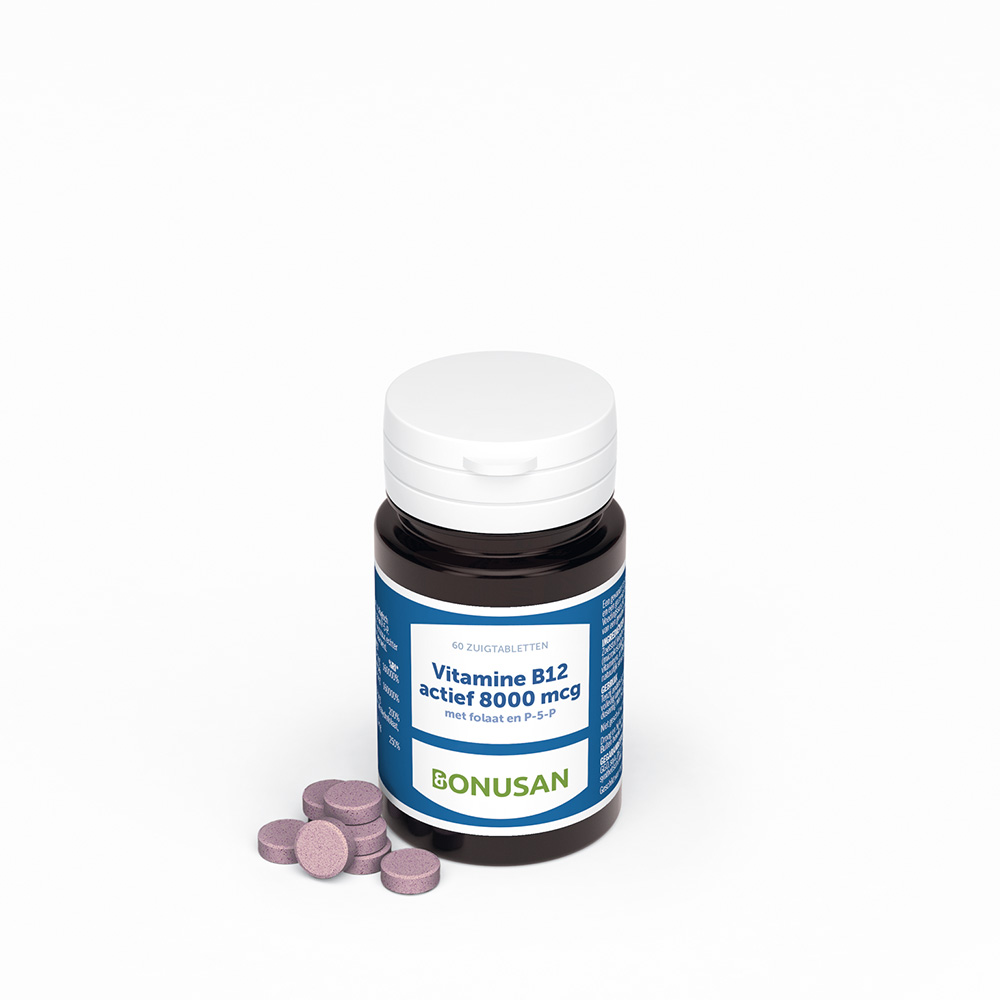 Vitamine B12 actief 8000 mcg 