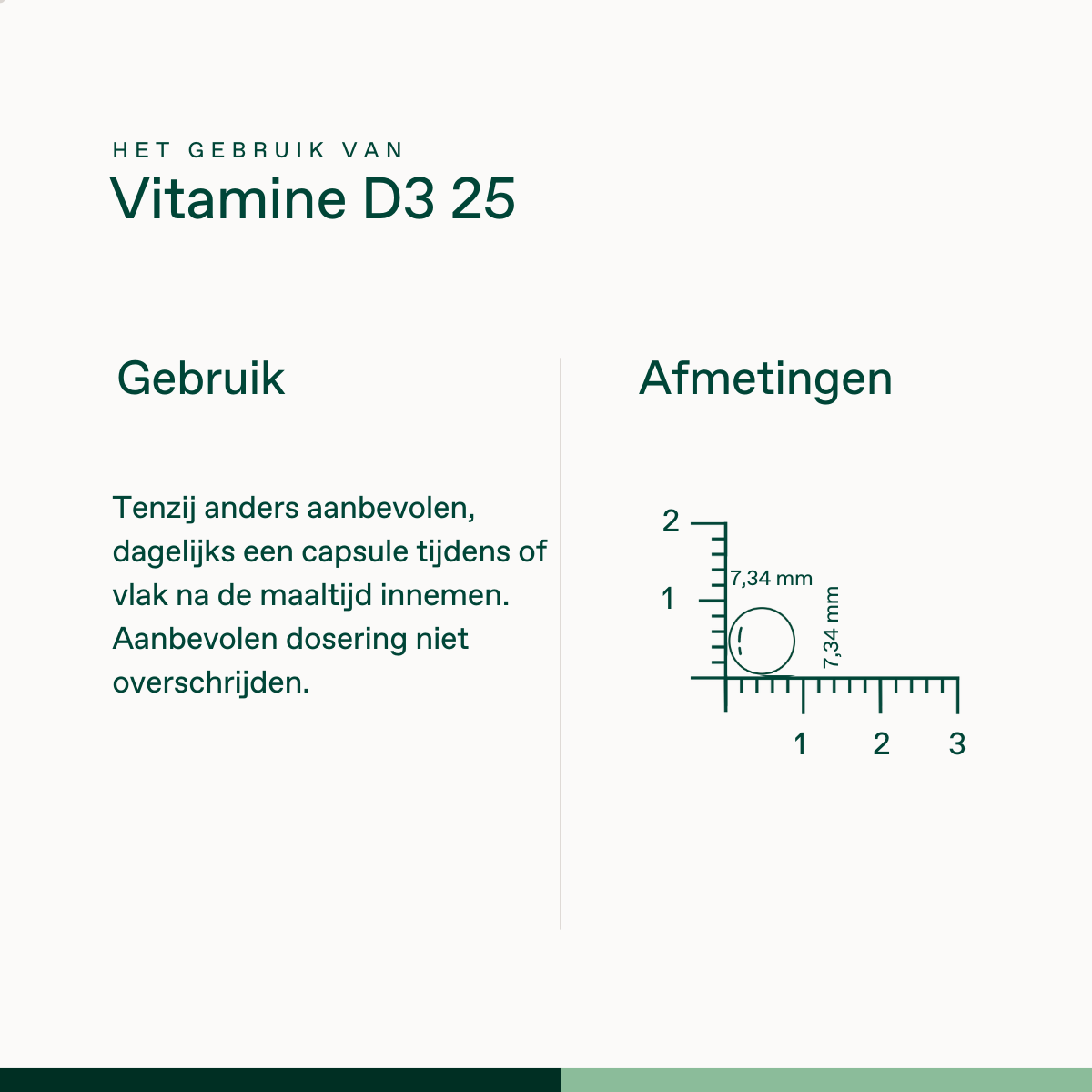 Vitamine D3 25