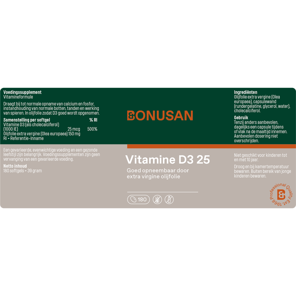 Vitamine D3 25