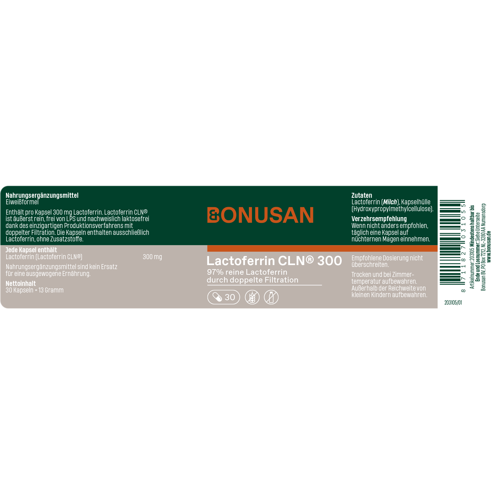 Lactoferrin CLN® 300