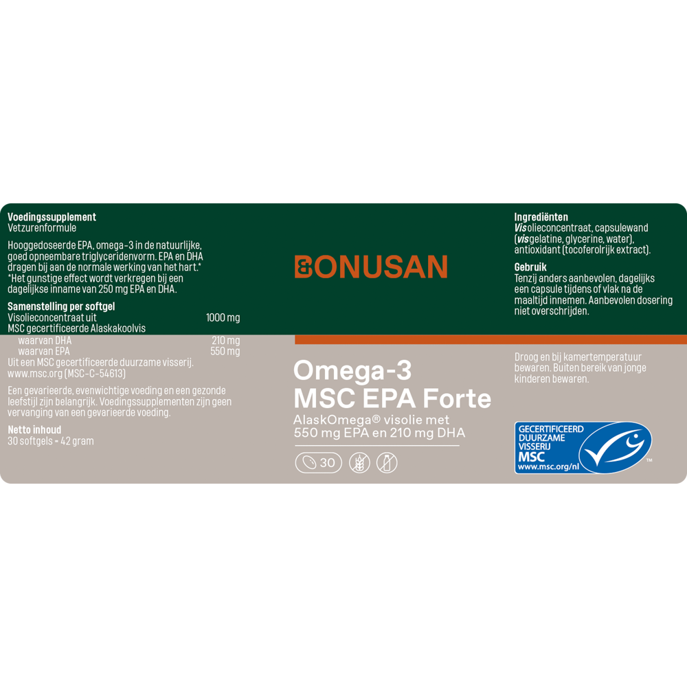 Omega-3 MSC EPA Forte