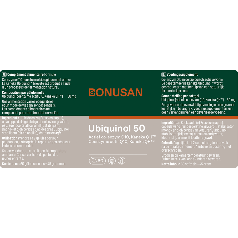 Ubiquinol 50 mg