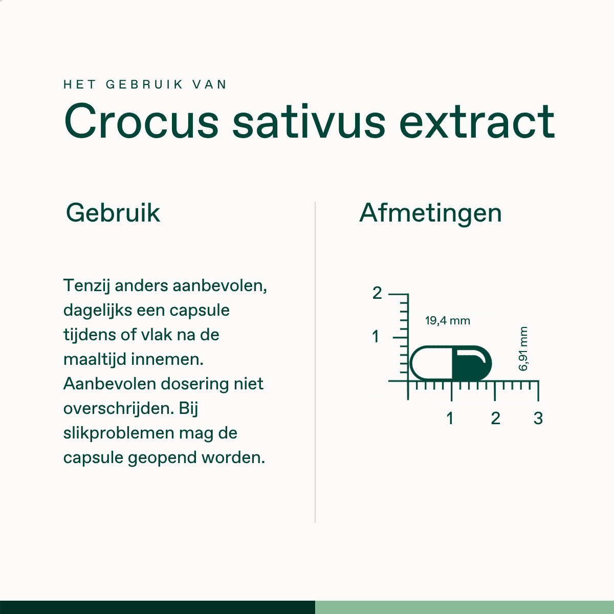 Crocus sativus extract