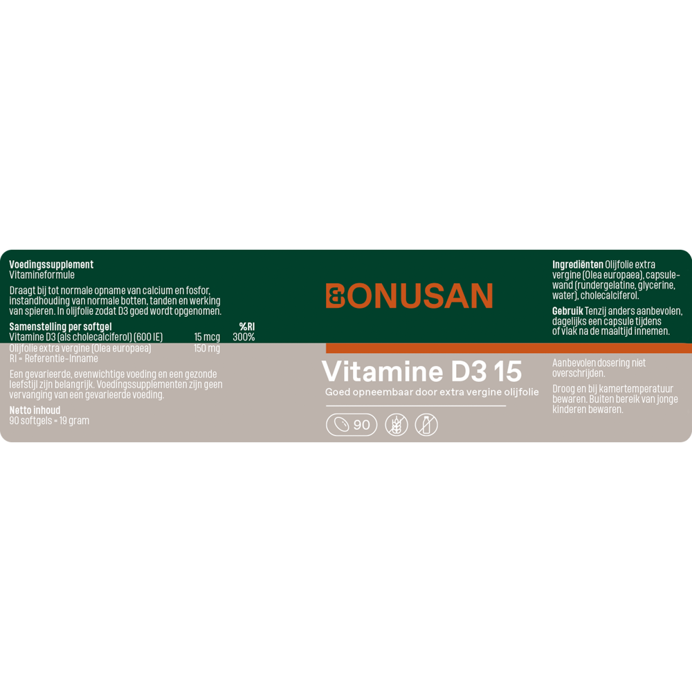 Vitamine D3 15