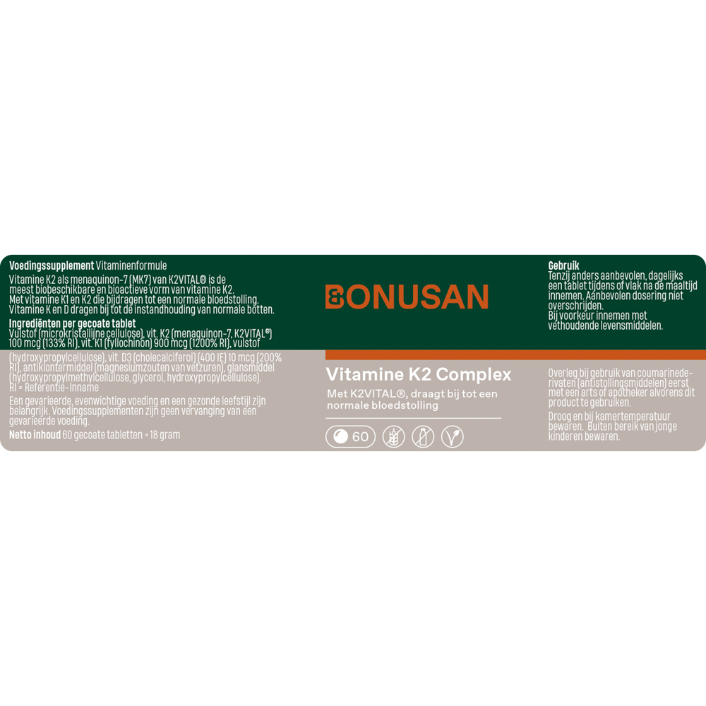 Vitamine K2 Complex