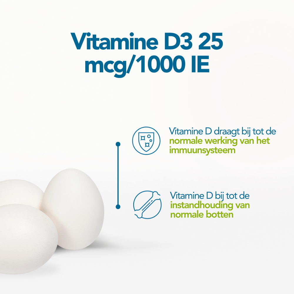Vitamine D3 25 mcg/1000 IE