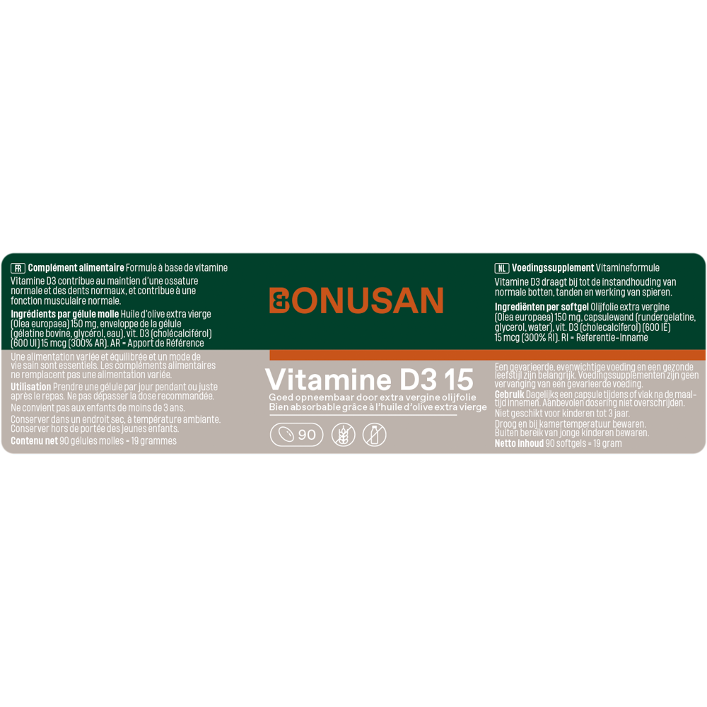 Vitamine D3 15