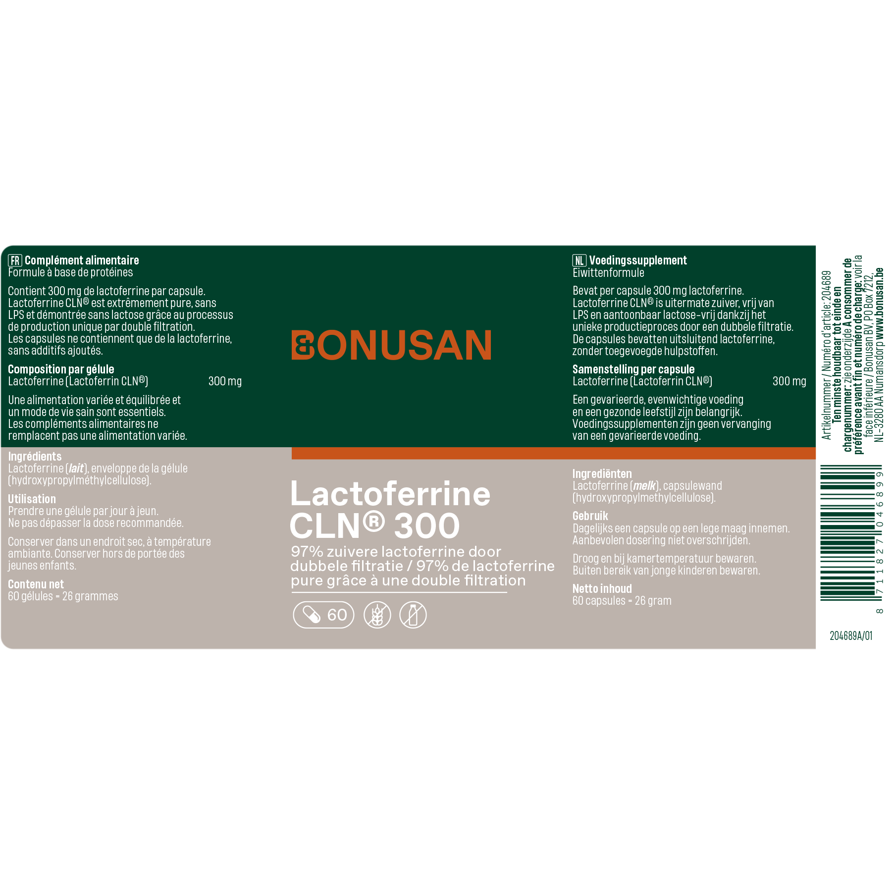 Lactoferrine CLN® 300