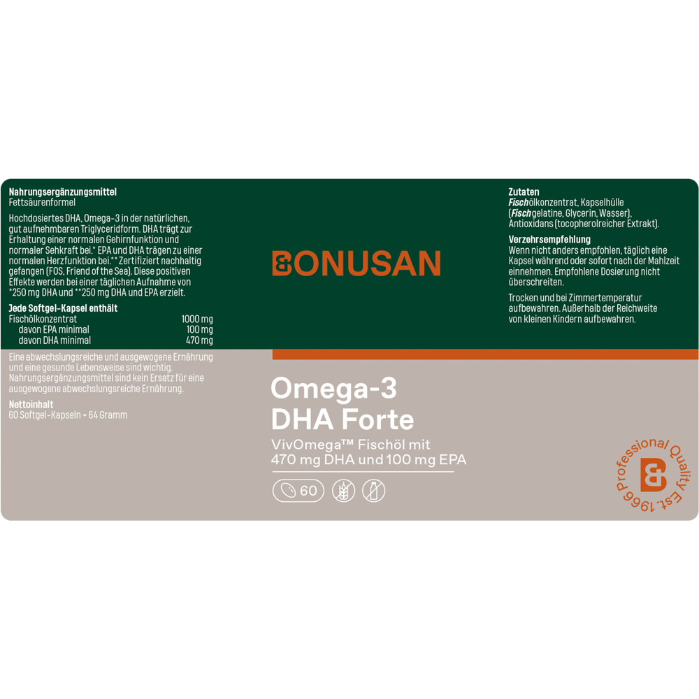 Omega-3 DHA Forte