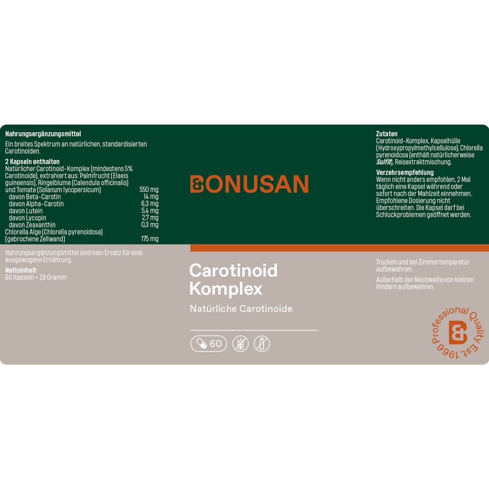 Carotinoid Komplex