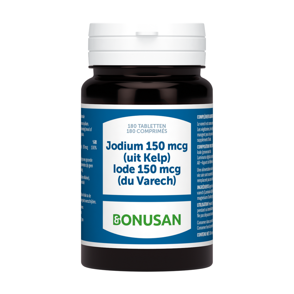 Jodium 150 mcg (uit Kelp)