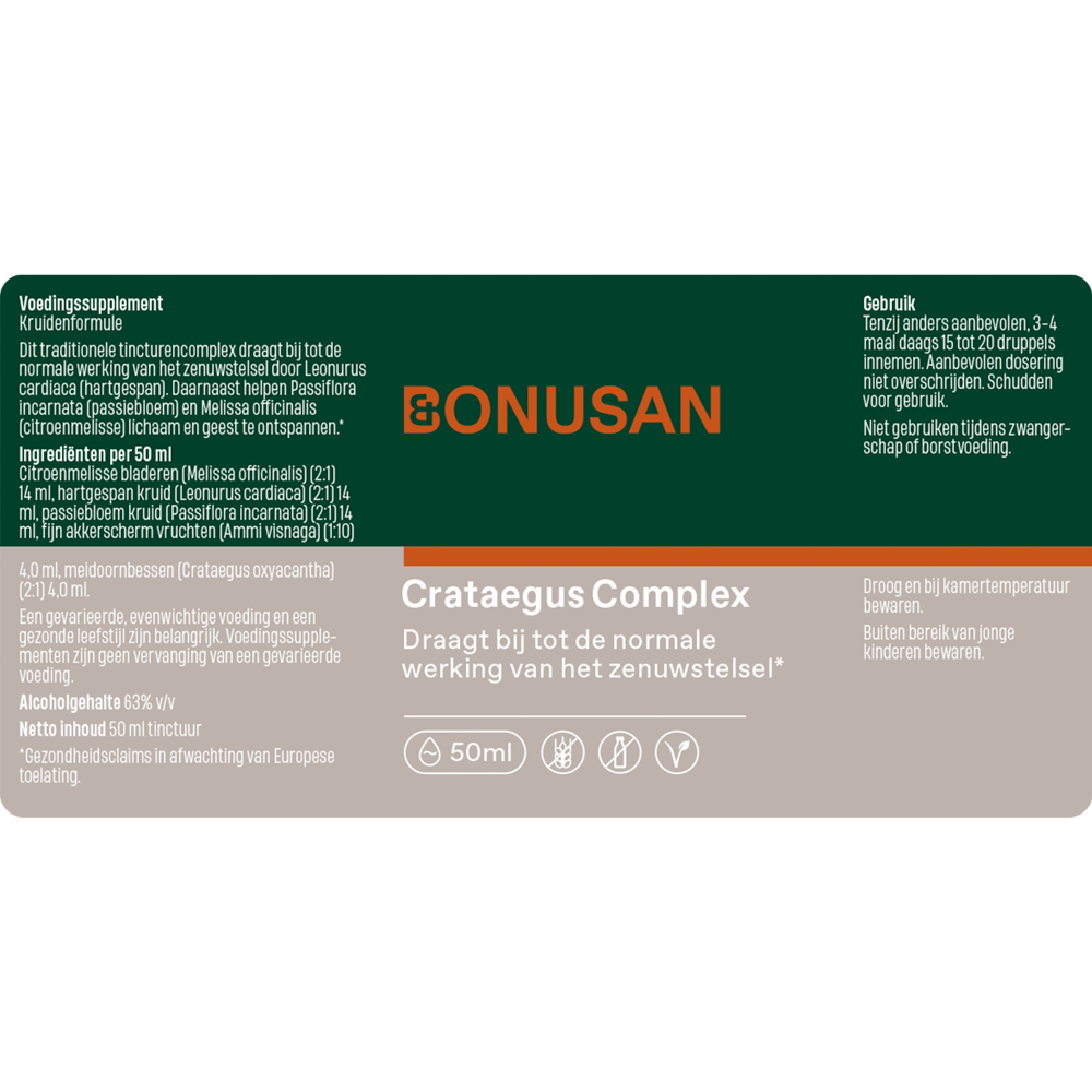 Crataegus complex tinctuur