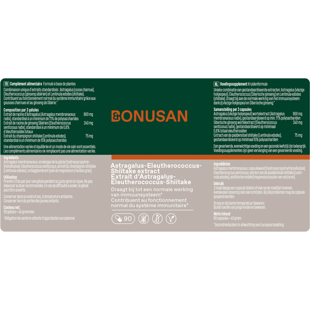 Astragalus-Eleutherococcus-Shiitake extract