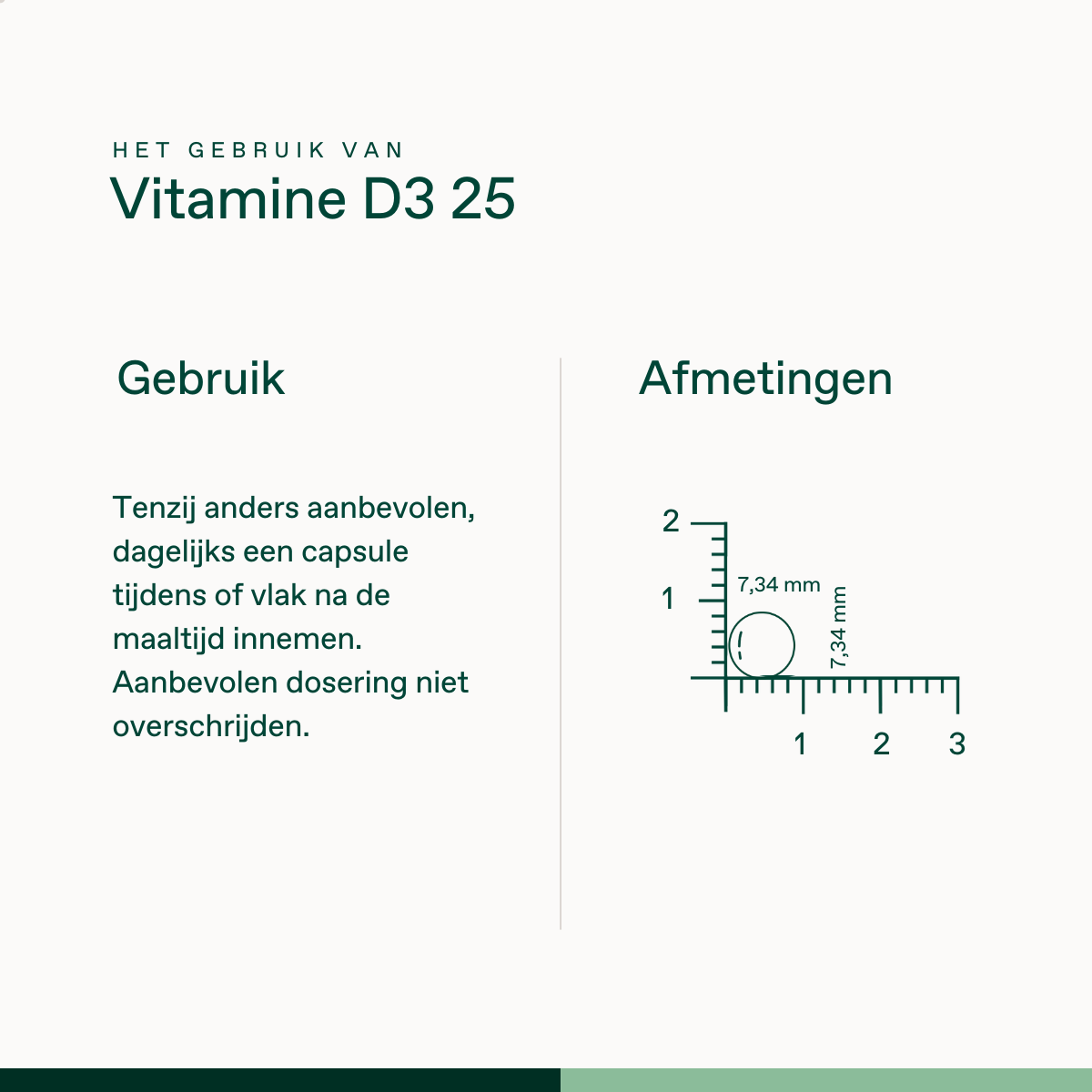 Vitamine D3 25