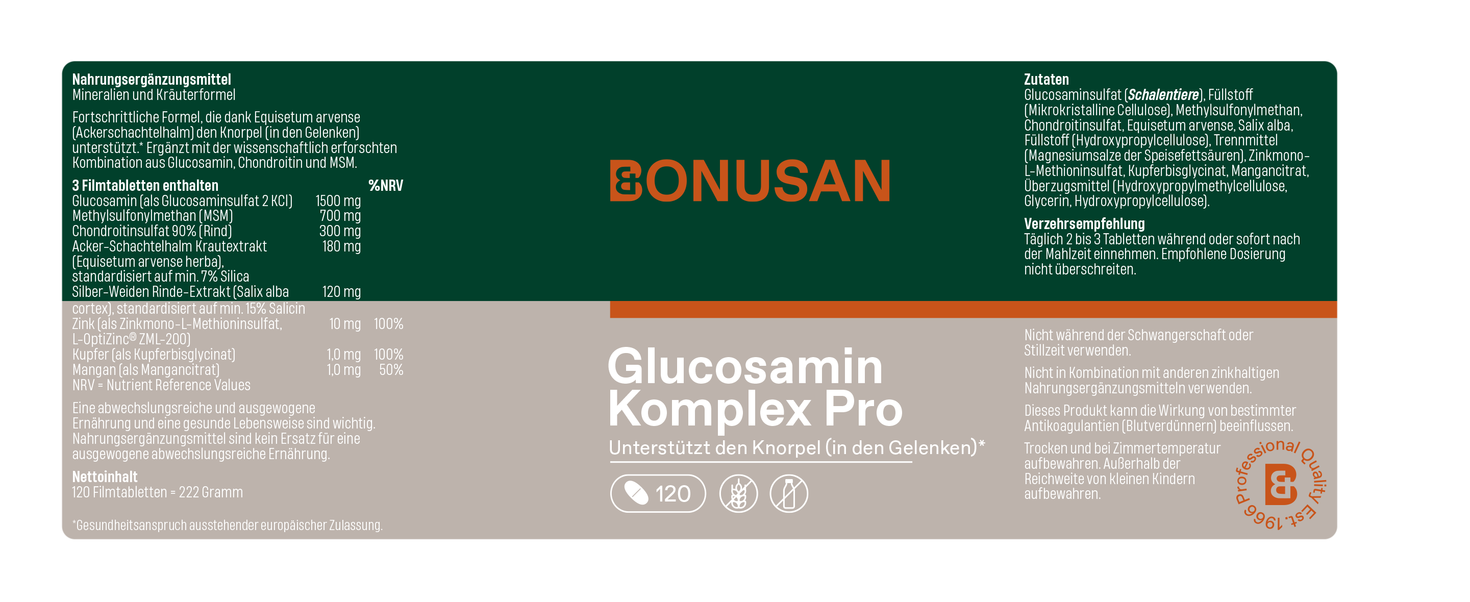 Glucosamin Komplex Pro