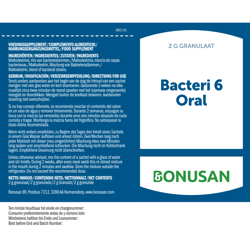 Bacteri 6 Oral
