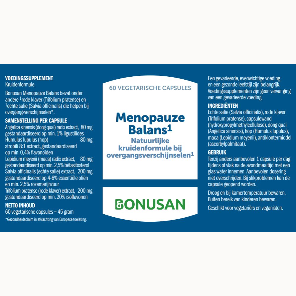 Menopauze Balans¹