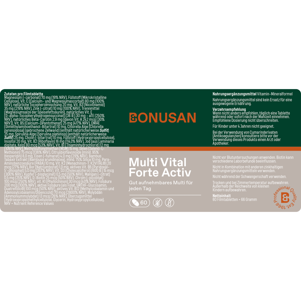 Multi Vital Forte Aktiv