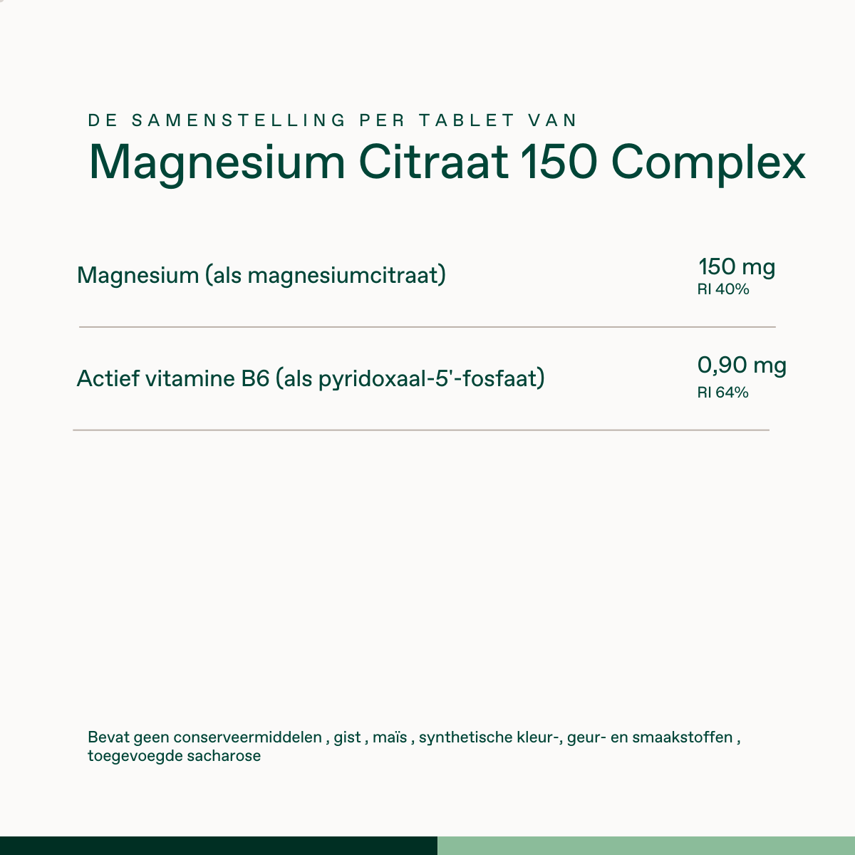 Magnesium Citraat 150 Complex