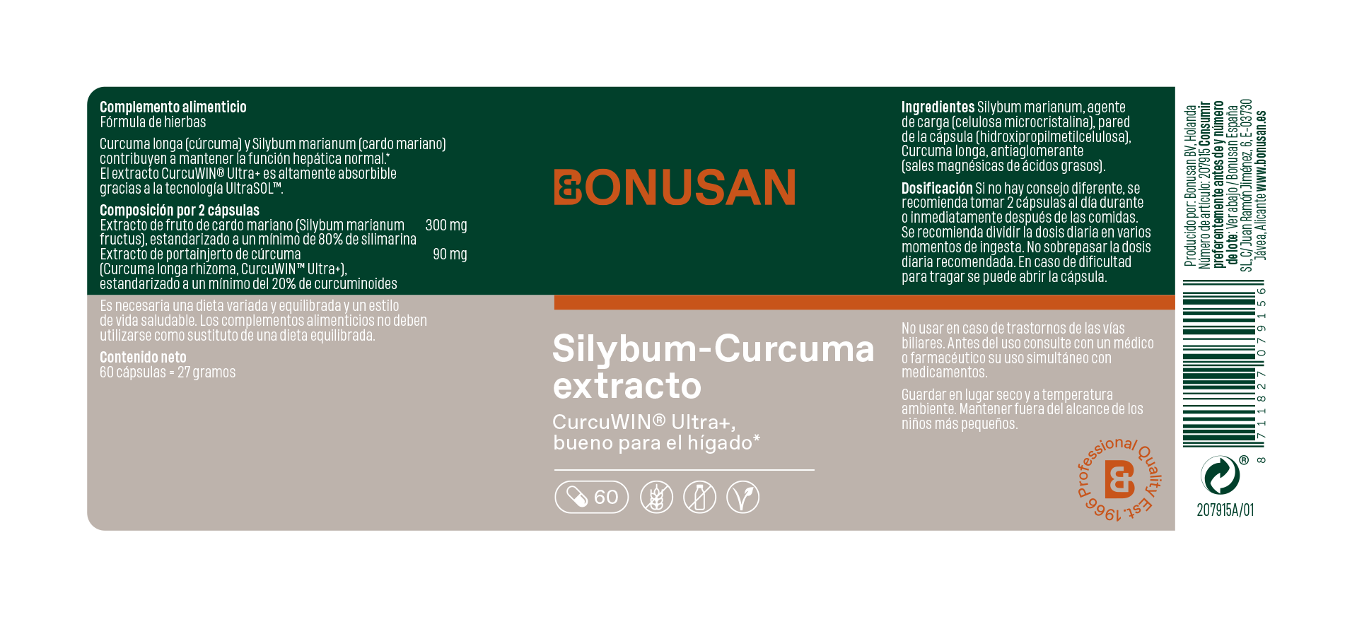 Silybum-Curcuma extract