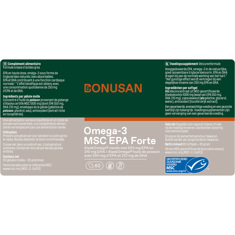 Omega-3 MSC EPA Forte