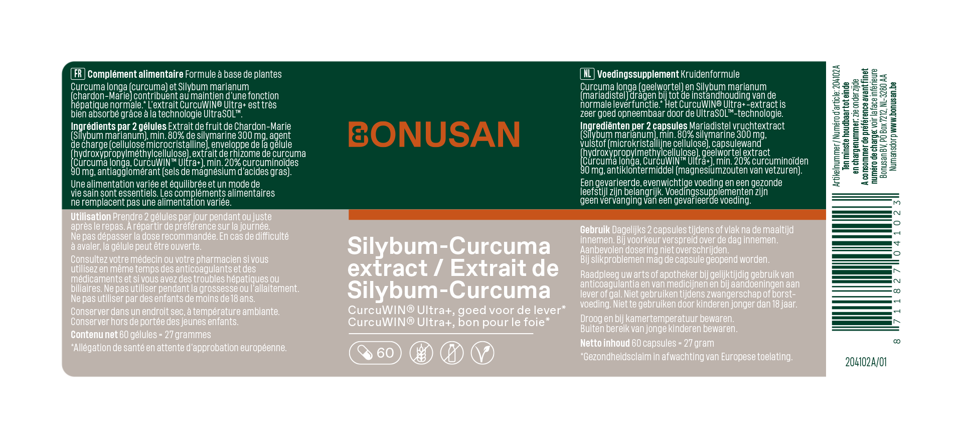 Silybum-Curcuma extract