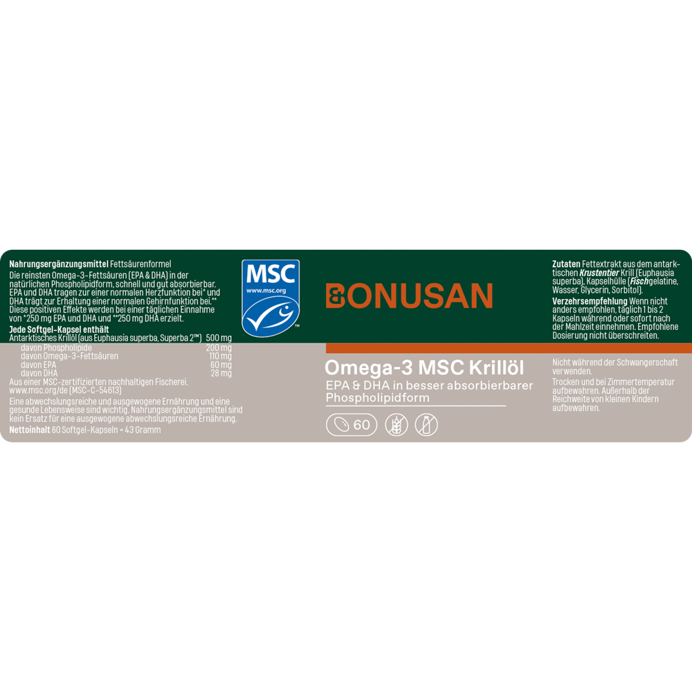 Omega-3-MSC Krillöl