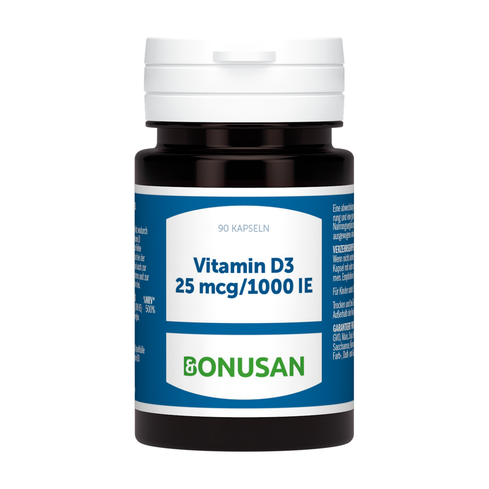 Vitamin D3 25 mcg / 1000 IE