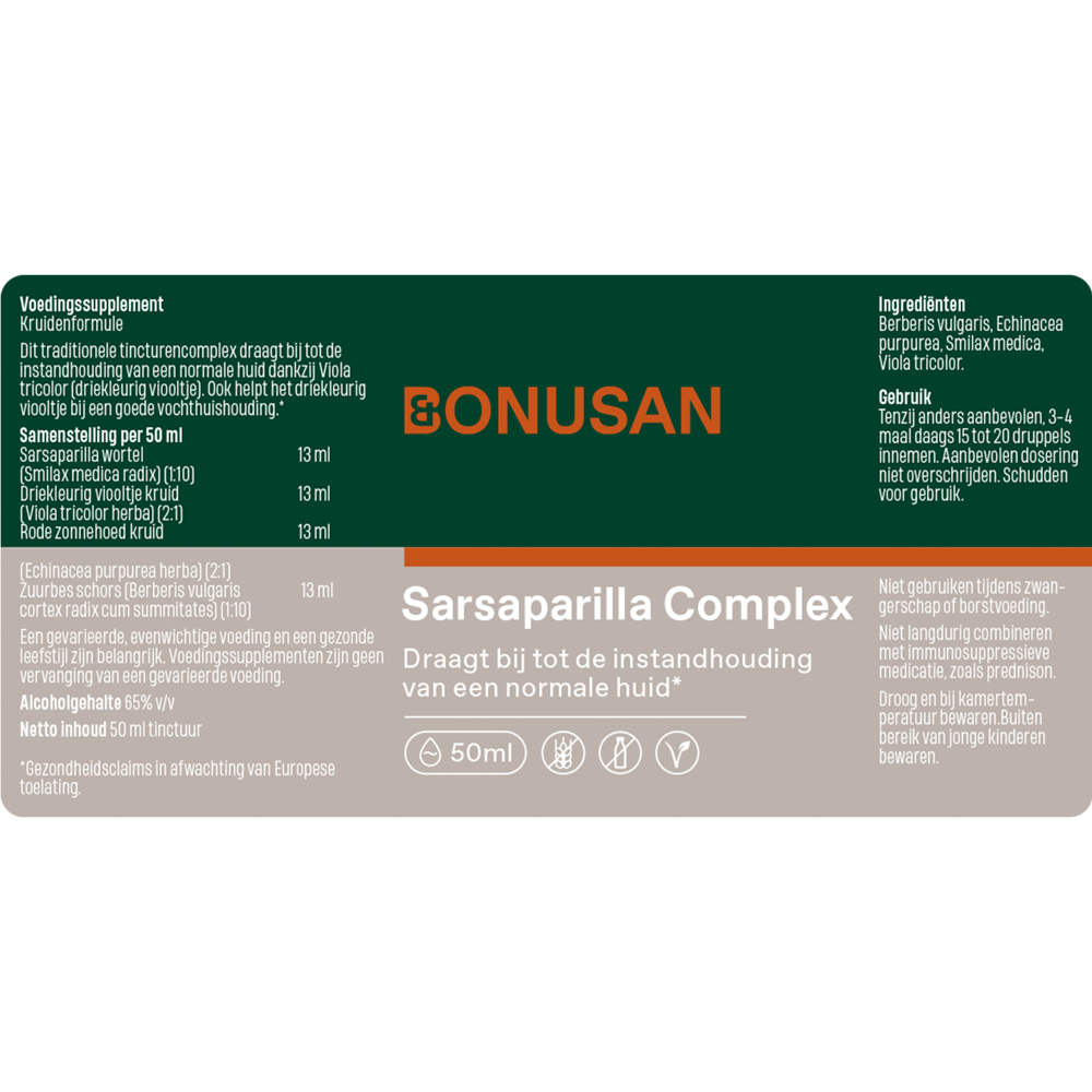 Sarsaparilla complex tinctuur
