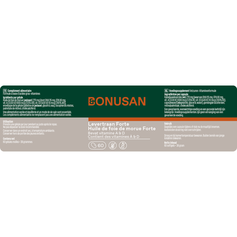 Levertraan Forte 