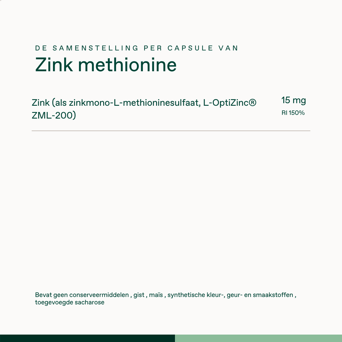 Zink methionine