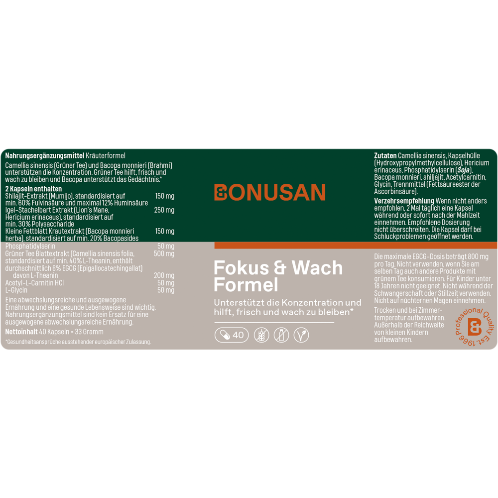 Fokus & Wach Formel