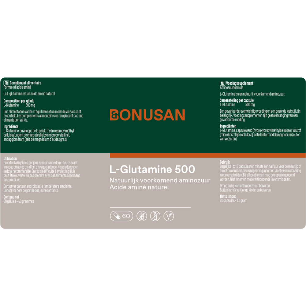 L-Glutamine 500