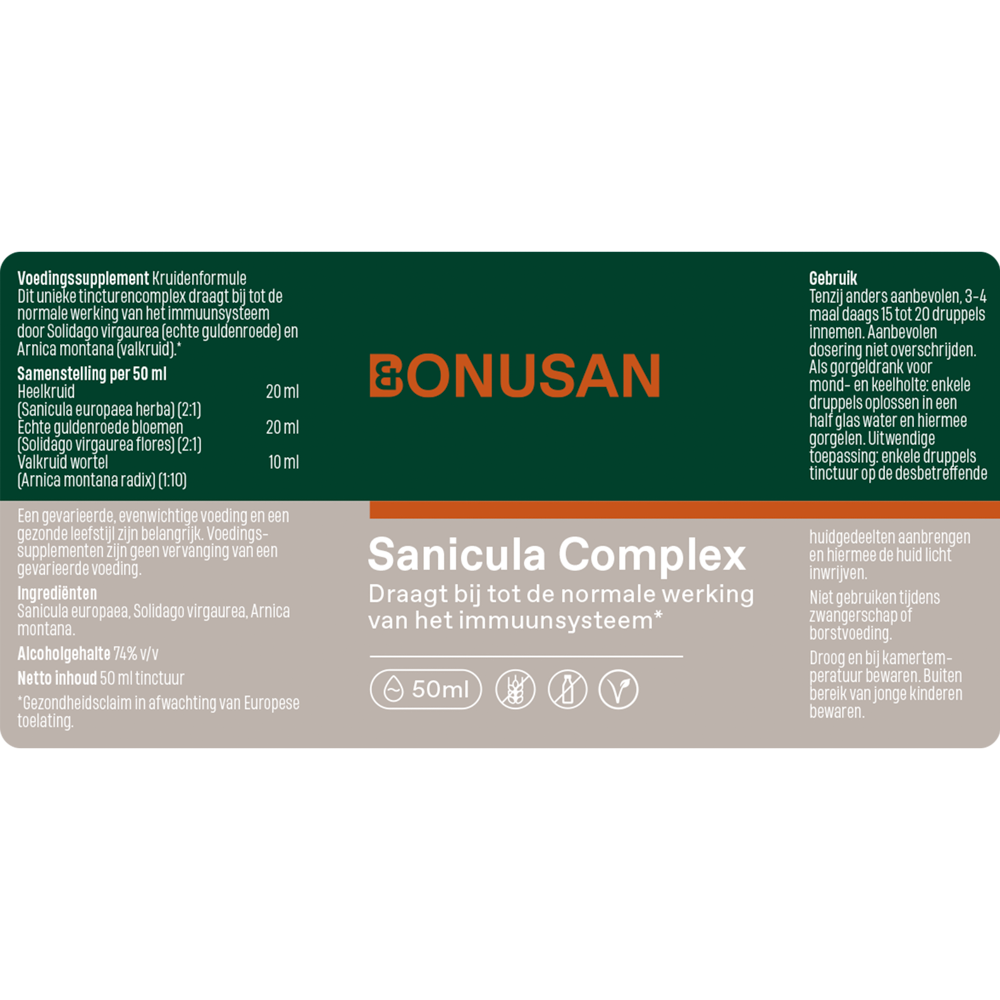 Sanicula complex tinctuur