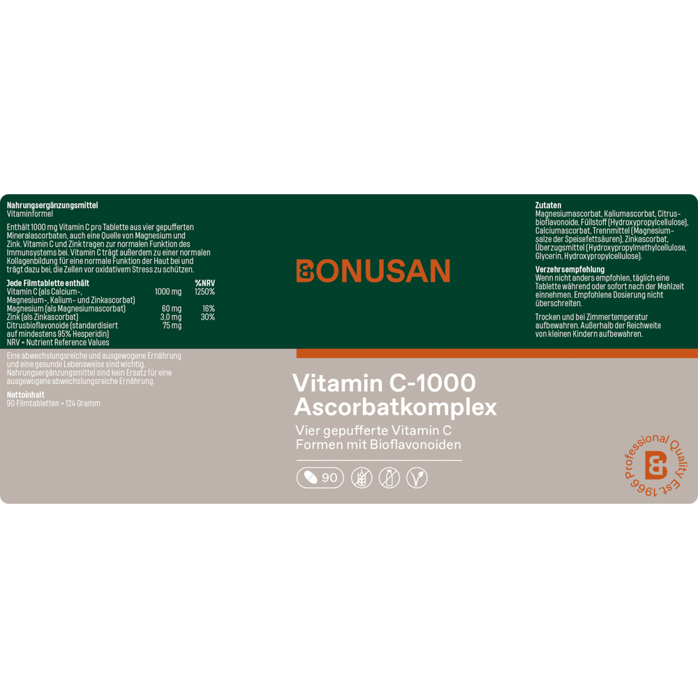 Vitamin C 1000 Ascorbatkomplex