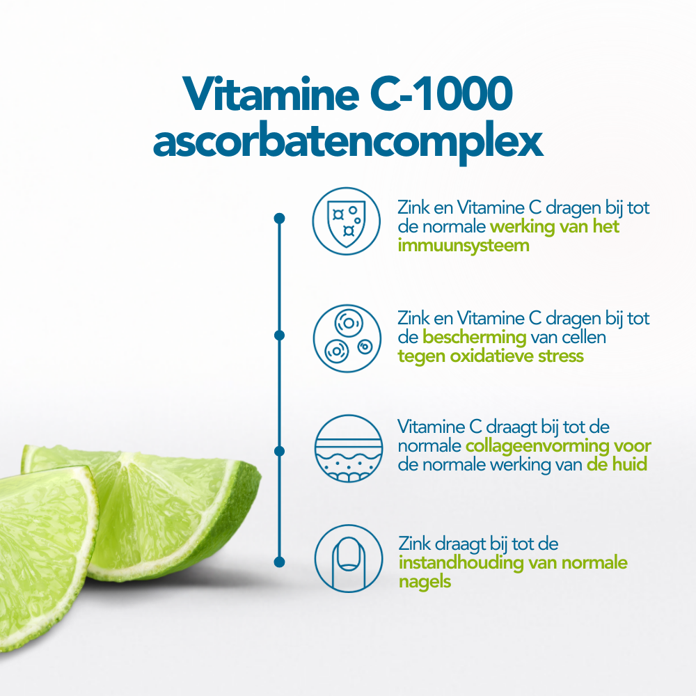 Vitamine C-1000 ascorbatencomplex