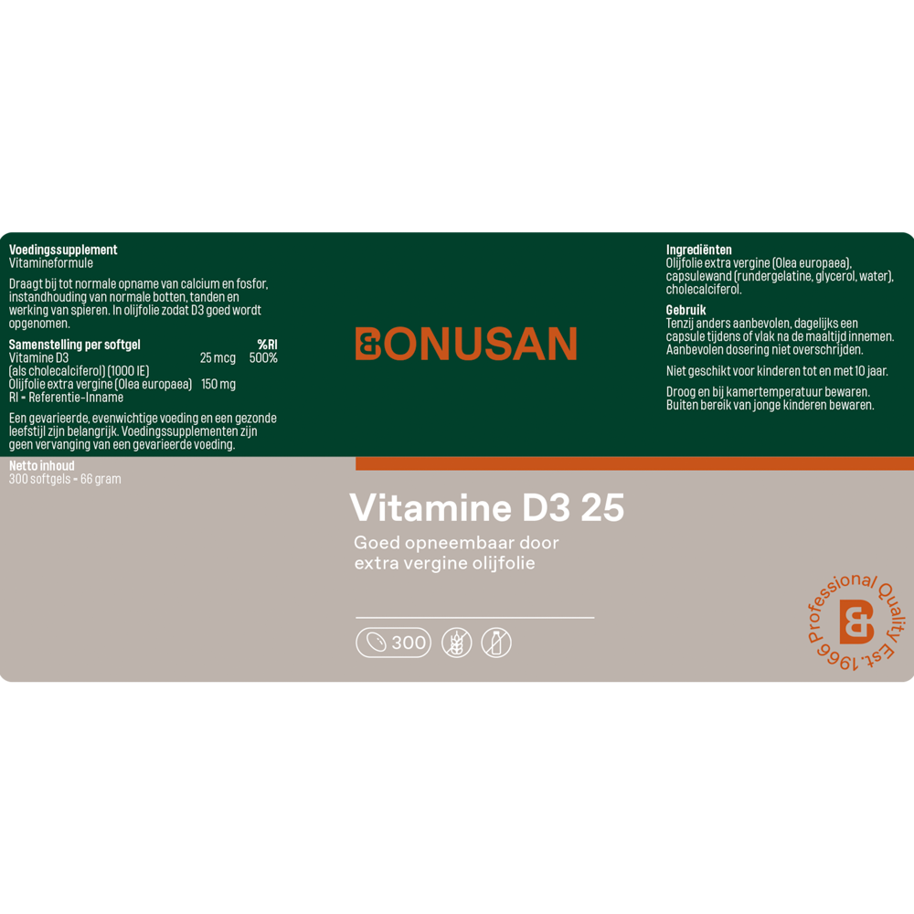 Vitamine D3 25