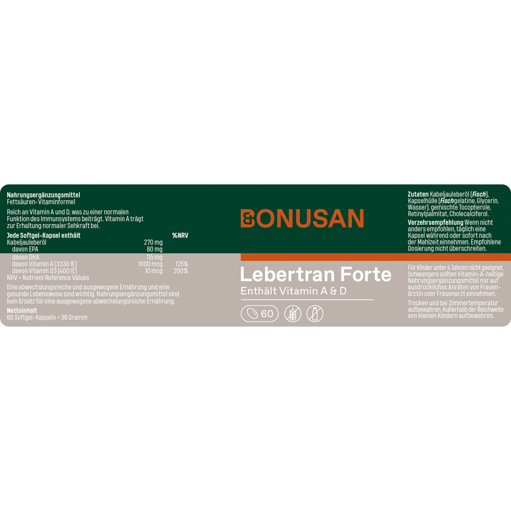Lebertran Forte 