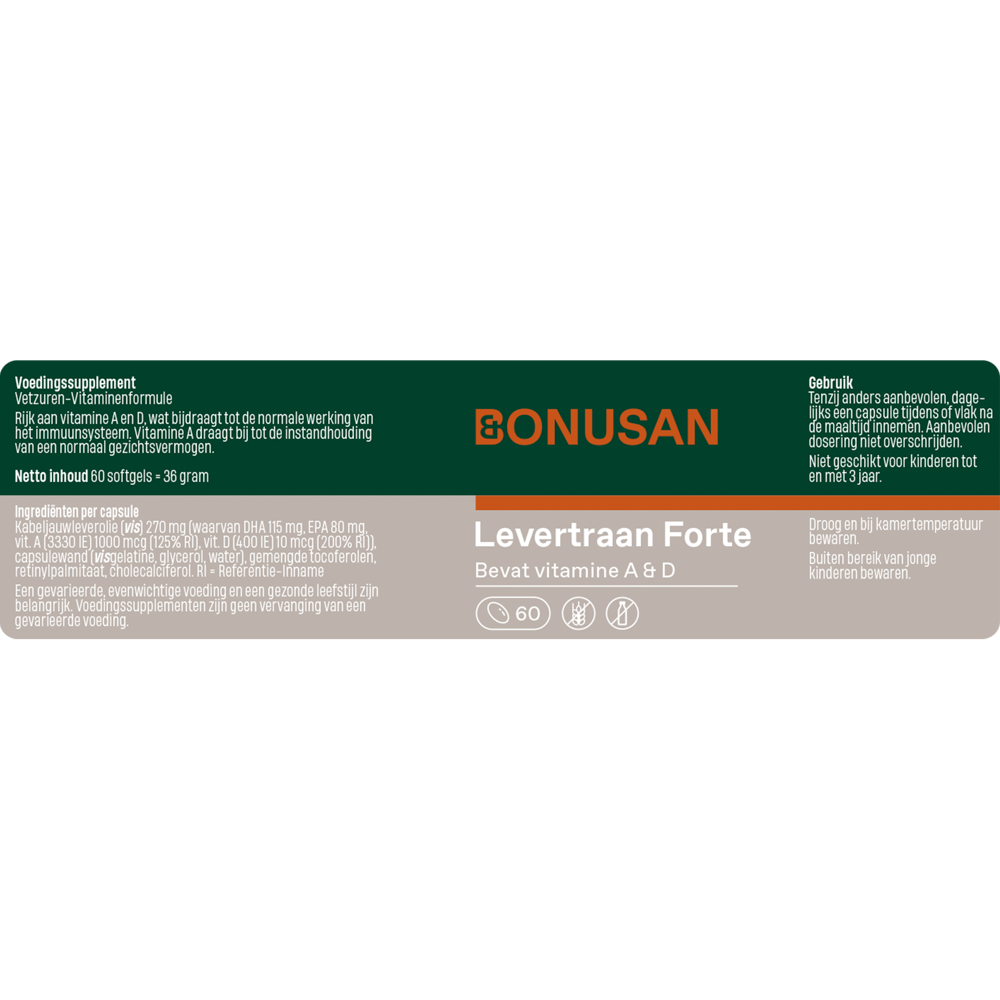 Levertraan Forte 