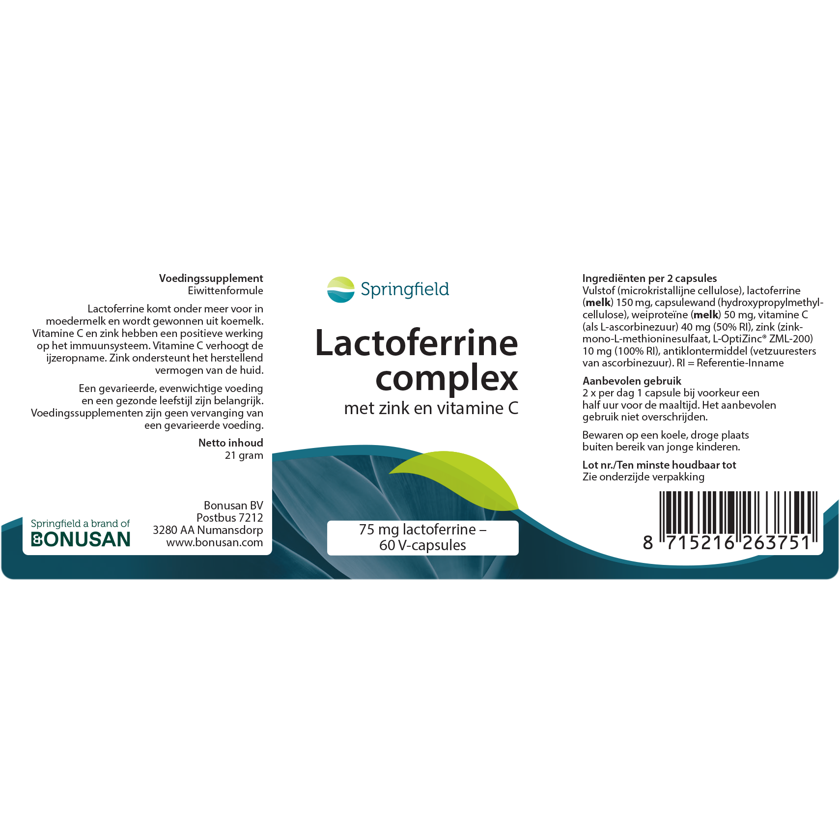 Lactoferrine Complex Lactoferrine Complex
