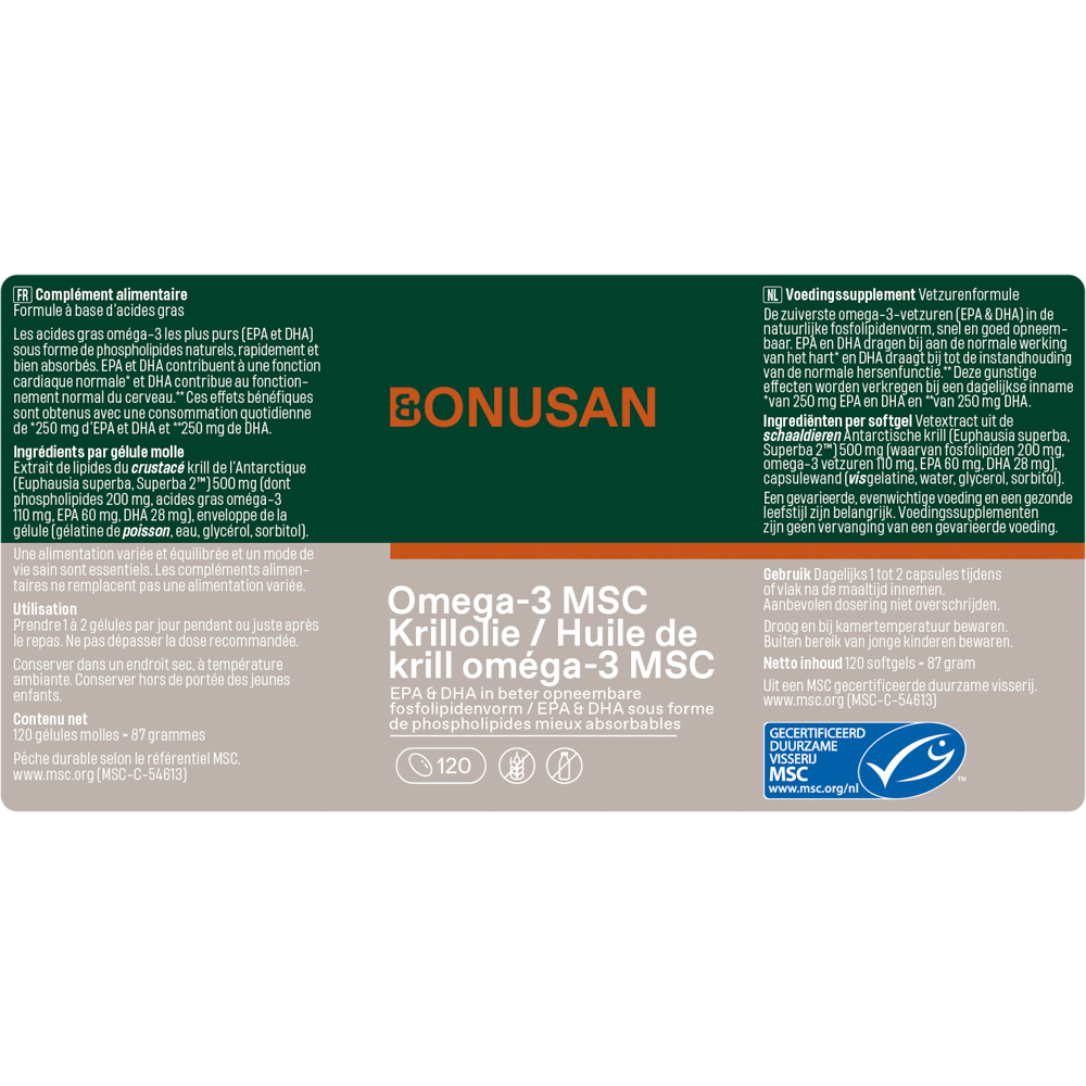 Omega-3 MSC Krillolie