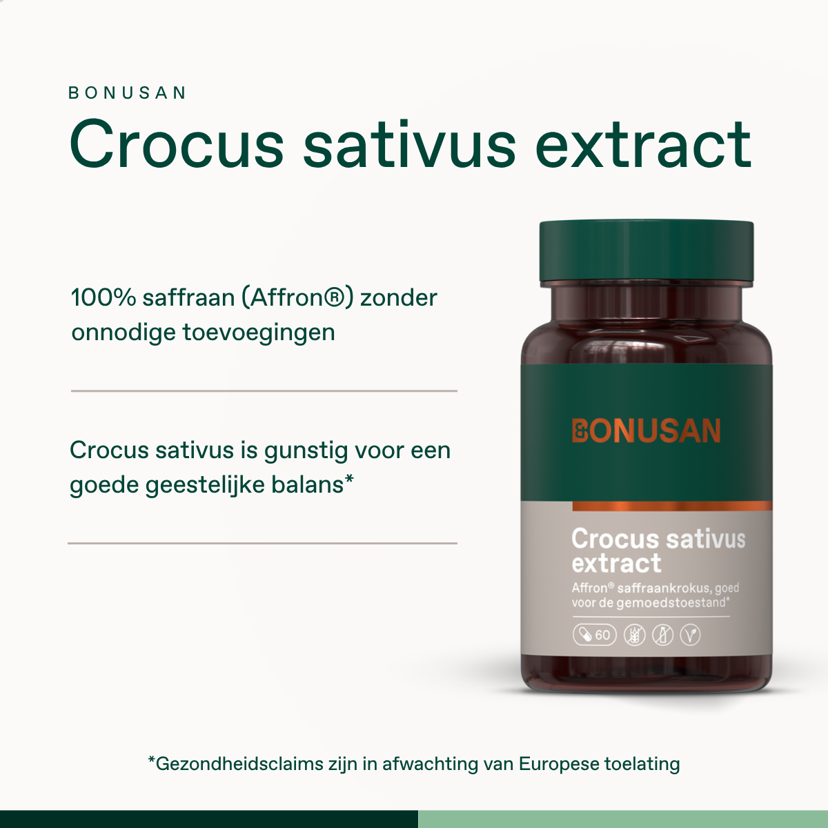 Crocus sativus extract