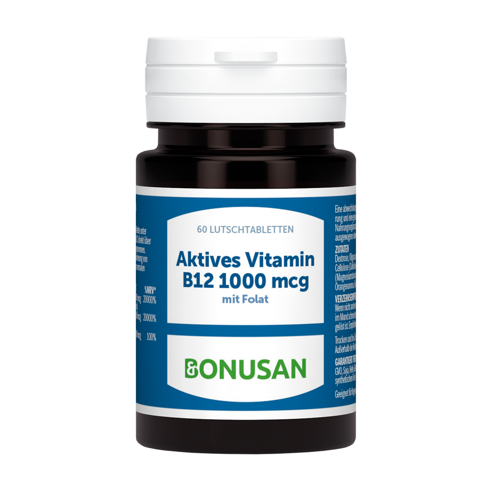 Aktives Vitamin B12 1000 mcg