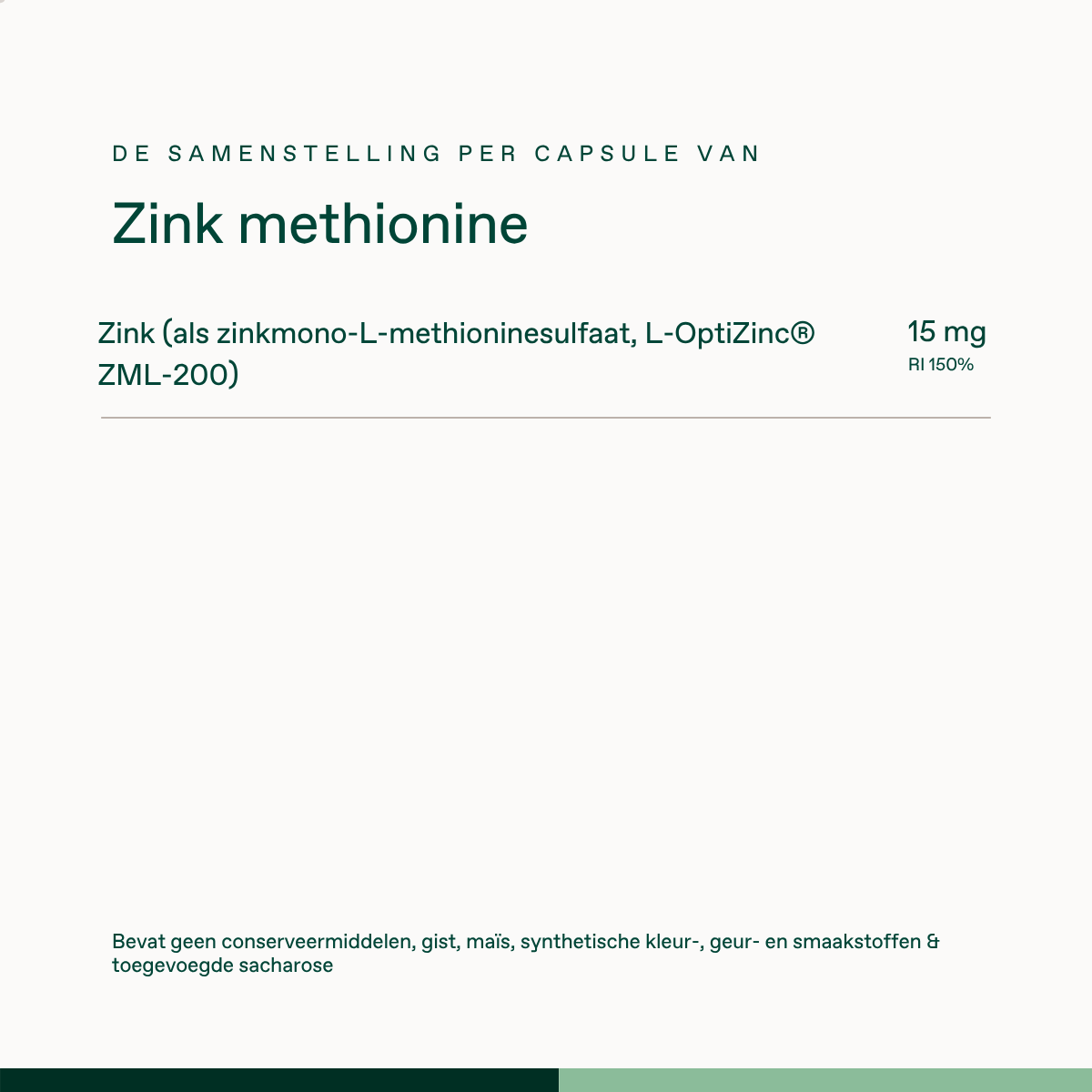 Zink methionine