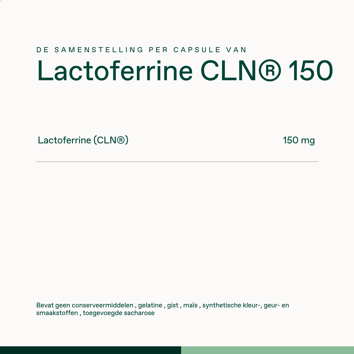 Lactoferrine CLN® 150